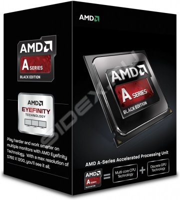   AMD A10-7700K  X4 Kaveri 3.8GHz (FM2+, 4MB, 95W, Radeon TM R5, 28nm) Black Edition BOX