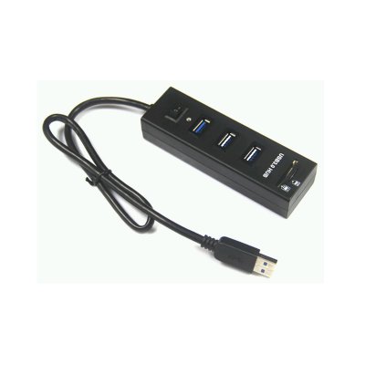    Orient JK-320, USB3.0/USB2.0 HUB 3 Ports + SD/microSD CardReader, ., 