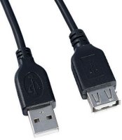     USB 2.0 A (M) - A (F), 0.5 , Perfeo U4501