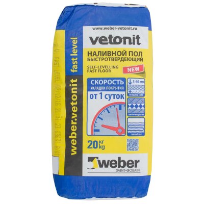       Weber Vetonit Fast Level, 20 