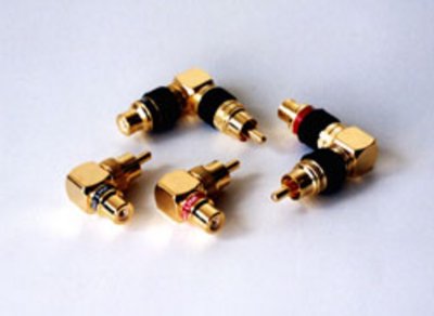   DLS RCA-right angle adaptor