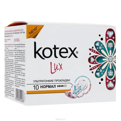   Kotex   "Lux. Normal"  ,  , 10 