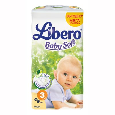    Libero Baby Soft EcoTech Midi 4-9  68 