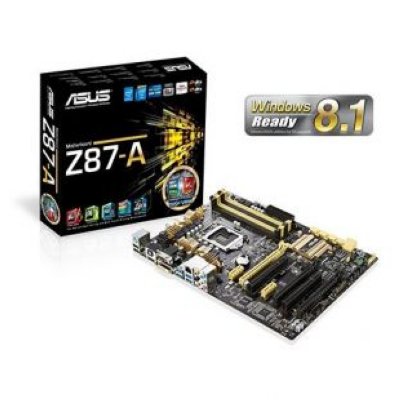   ASUS Z87-A   (LGA1150,Intel Z87,ATX,4*DDR3(3000),3*PCI-Ex16,GLan,6*SATA 6G RAID,7.1C