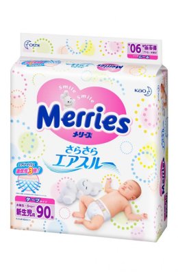    MERRIES Newborn, 0-5 , 90 .