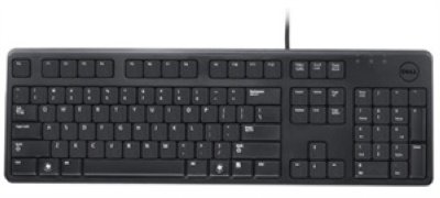      Dell QuietKey Keyboard Black USB (580-16472)
