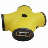    CBR Universal USB 4-port CH100 Yellow