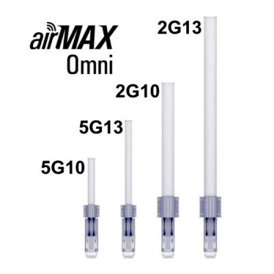    Ubiquiti AMO-5G10,  MIMO 2x2, 5.15 - 5.85 GHz, 10 dBi