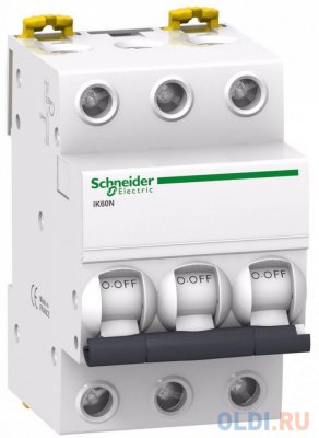     Schneider Electric iC60N 3  16A C A9F79316