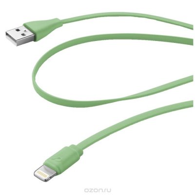   Cellular Line USB Data Cable Color -  iPhone/iPad/iPod, Green (20607)
