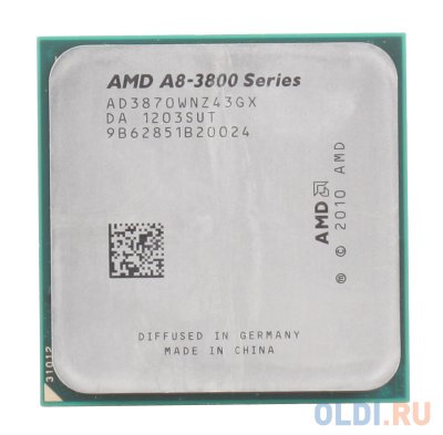    AMD A8 3870-K OEM(SocketFM1) (AD3870WNZ43GX)