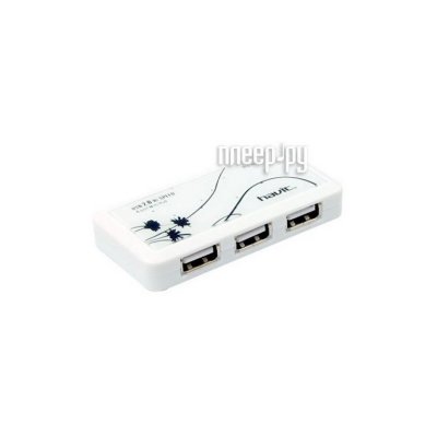    USB HV-H12 USB 4 Port White