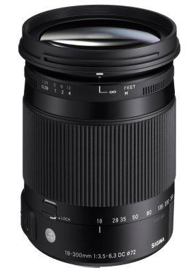    Sigma Canon 18-300 mm F/3.5-6.3 DC Macro OS HSM Contemporary