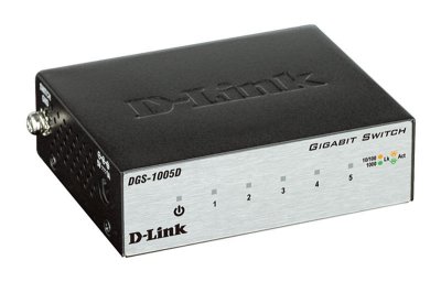    D-Link (DGS-1005D/H2B) 5- 10/100/1000BASE-T    
