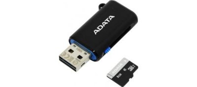    ADATA Premier (AUSDH8GUICL10-ROTGMBK) microSDHC Memory Card 8GbUHS-I U1+ microSD--)OTG/