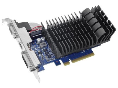    ASUS GeForce GT 730 902Mhz PCI-E 2.0 2048Mb 800Mhz 64 bit DVI HDMI HDCP GT730-SL-2G-BRK-V