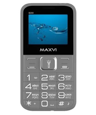     Maxvi B200  2G, 2 SIM,  2", TN (TFT), 160x128,  0.3 , GPRS, WAP, B