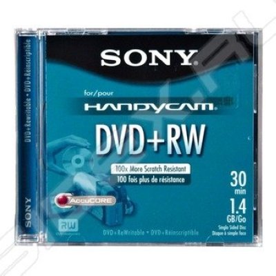    DVD+RW Sony 1.4Gb Slim Case (1 ) (DPW30A2)