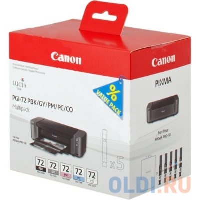    Canon PGI-72PBK/GY/PM/PC/CO Multi Pack  PRO-10. . 510 .