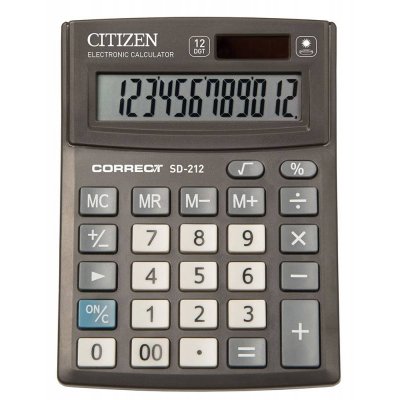    Citizen Correct SD-212 12-  (SD-212/CMB1201BK)