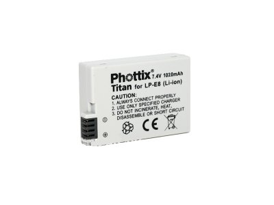    Phottix LP-E8 ( Canon LP-E8)