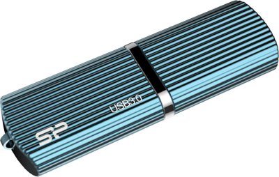   USB - Silicon Power USB Flash Drive 32Gb - Silicon Power Blaze B10 Blue SP032GBUF3B10V1B