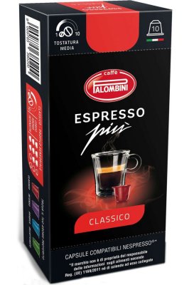    Palombini Nespresso Espresso PIU Classico 10 