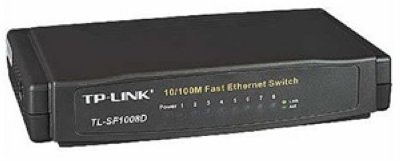    TP-LINK TL-SF1008D 8-ports 10/100Mbps