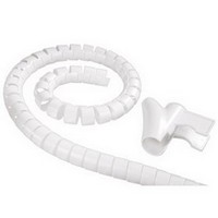     Cable Bundle Tube Easy Cover, 1.5 m, 30 mm, white