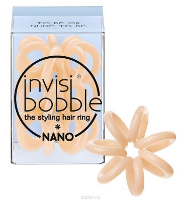   Invisibobble    Nano To Be or Nude to Be