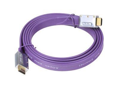    HDMI 1.8  Gembird Ver.1.4 FLAT Purple jack   794339