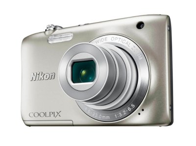    Nikon Coolpix S2900 Silver + Case (20Mp, 4x zoom, SDXC, USB)