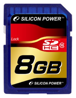     SD 8Gb Silicon Power (SP008GBSDH010V10) Class 10 SDHC