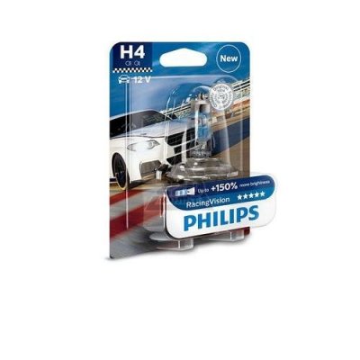       Philips H4 X-tremeVision Moto 12V- 60/55W P43t, 12342XVBW