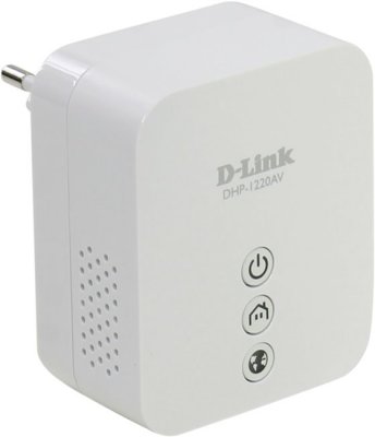    D-Link (DHP-1220AV) Wireless N Powerline Mini Router (1UTP, 1WAN ,802.11b/g/n, 150Mbps, Pow