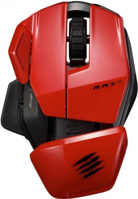    Mad Catz Office R.A.T.M Wireless Mobile Red