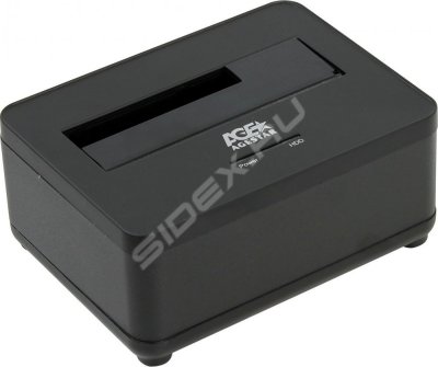   -  HDD 2.5"+3,5" AgeStar 3CBT2 USB3.0 + eSATA, SATA, Black