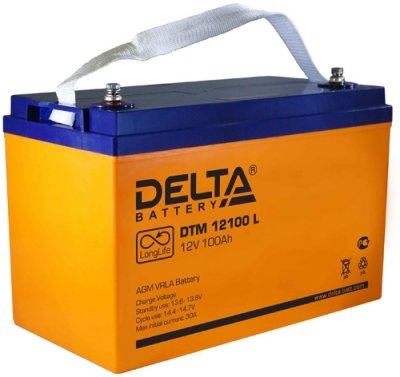   DELTA  DTM 12100L (12V, 100Ah)