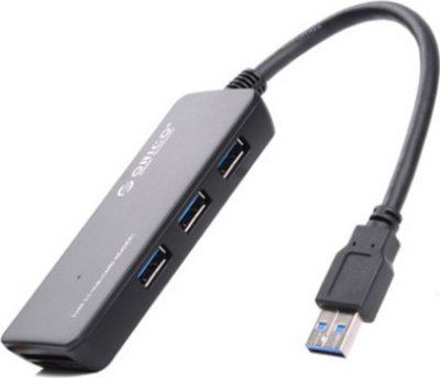    Orico H3TS-U3 USB3.0 4xPorts, TF/SD Reader ()