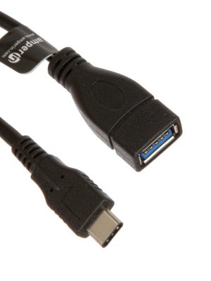   Amperin OTG USB Type-C - USB 3.0 Black AI-TCOTG