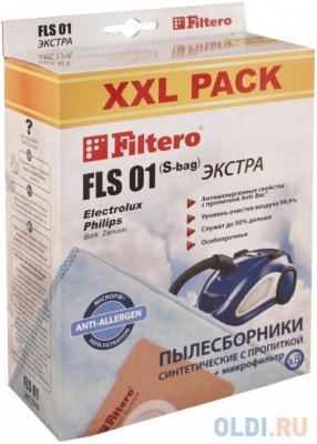  -  FILTERO FLS-01 (S-bag) (8) XXL PACK