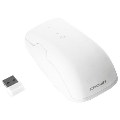    CROWN CMM-1002W 2.4G White USB