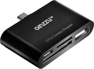    Card Reader OTG Ginzzu (GR-581UB) USB 2.0 