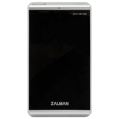   Zalman  Zm-He135 2.5" Sata , Usb 3.0, Aluminum, Black
