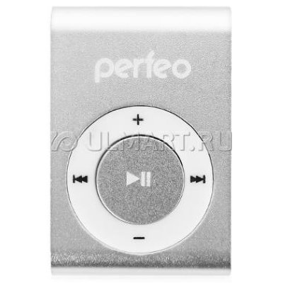      Perfeo Music Clip Titanium,  (VI-M001 Silver)