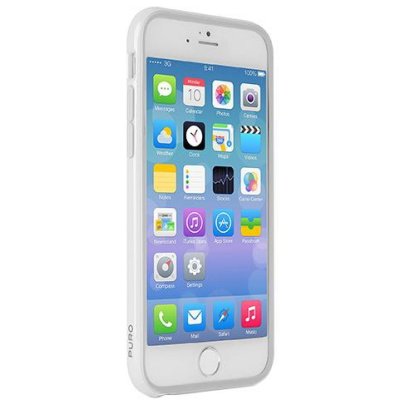   - Puro Bumper Frame  Apple iPhone 6 plus 5.5 ,  (IPC655BUMPERWHI)