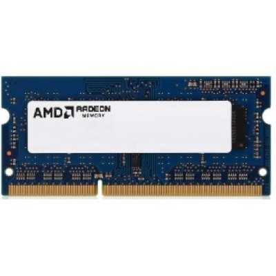     SO-DIMM DDR-III AMD 2Gb 1600Mhz PC-12800 (R532G1601S1S-UO) RTL