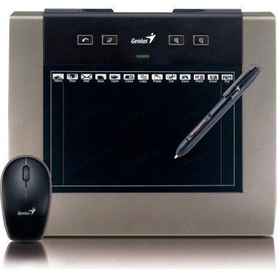      Genius MousePen M508WX 5"x8", USB, Black-Metallic ( G-Mouse Pen M508WX ) 