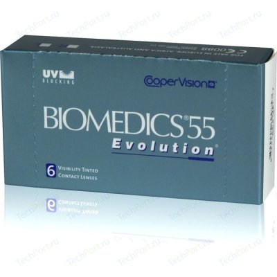     CooperVision Biomedics 55 Evolution (6 .) 8.6 / -8.0