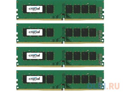   DIMM DDR4 (2133) 32Gb Crucial CT4K8G4DFD8213, CL15, 1.2V, DR x8,  4 .  8Gb